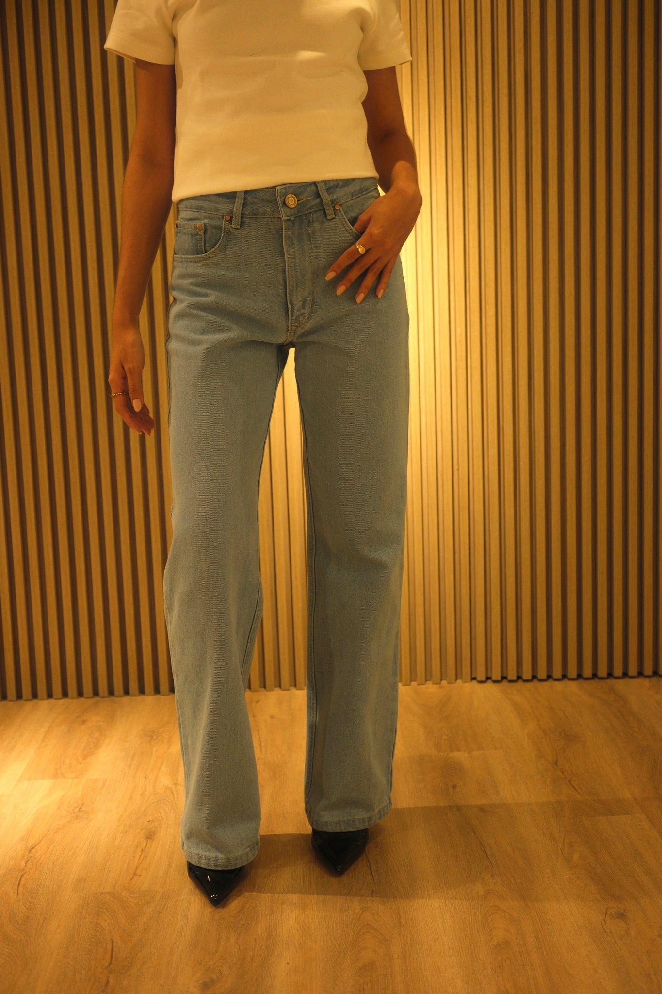 Double Star sky Jeans (blue stars)