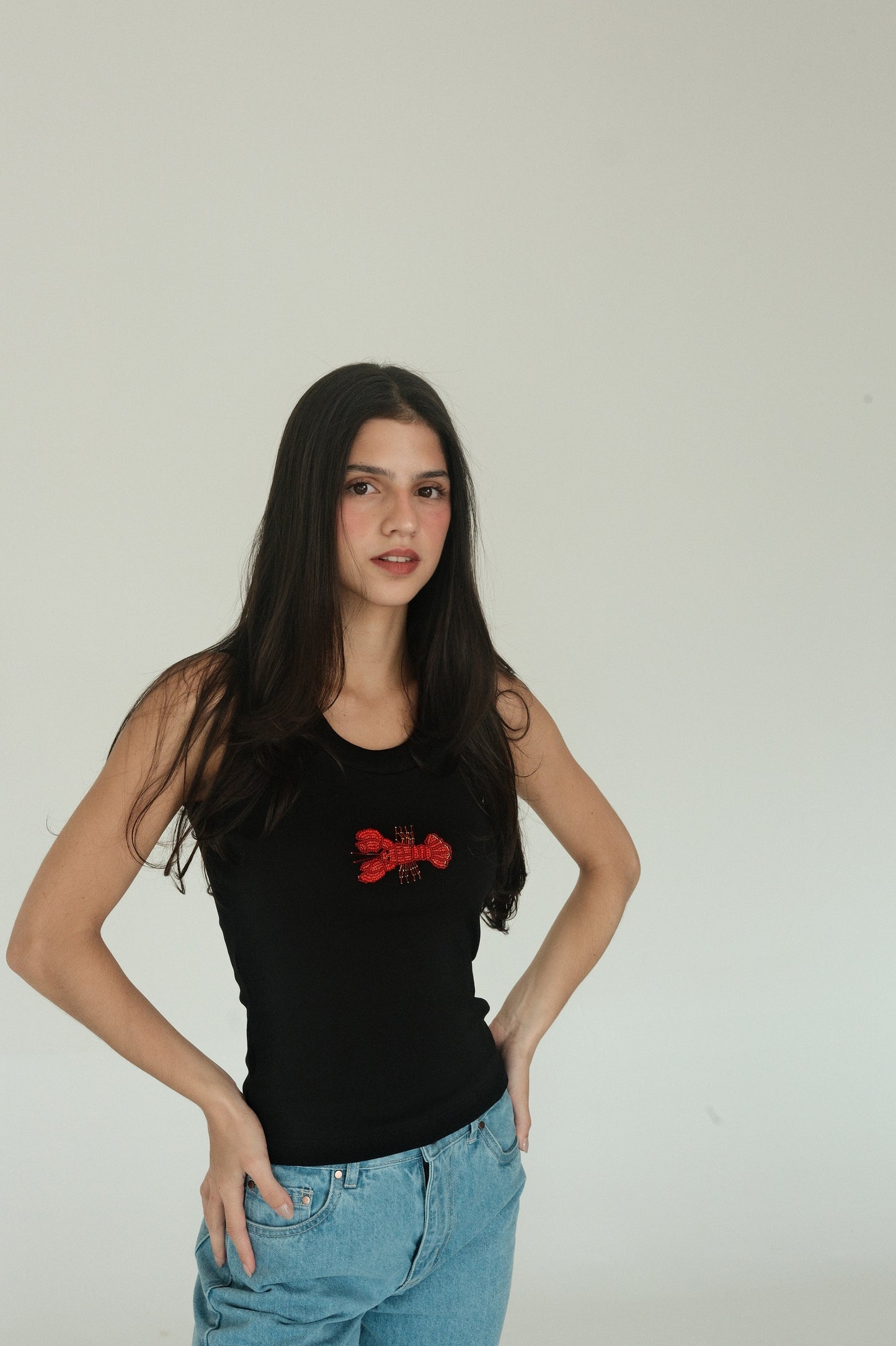 Lobster Tank Top (Black)