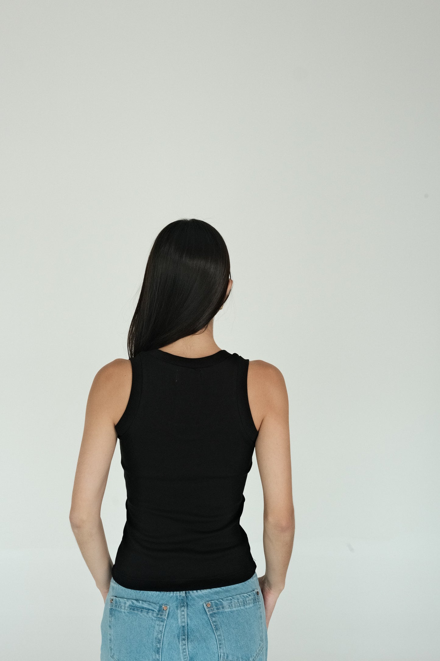Olive Tank Top (Black)