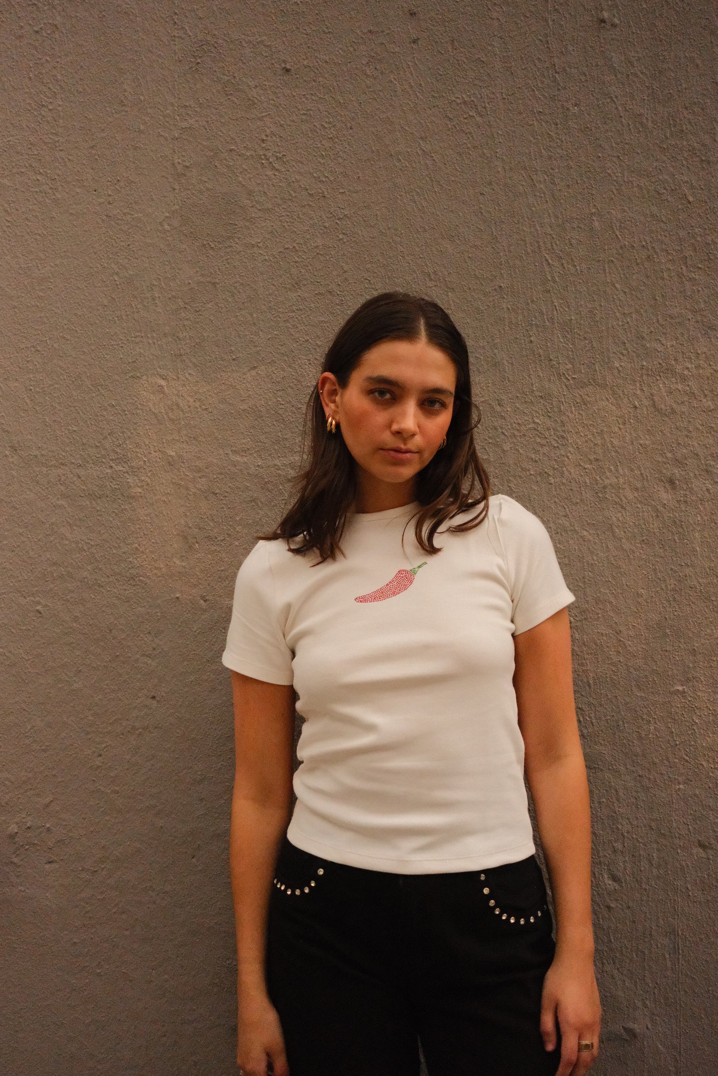 White Chilli Tee