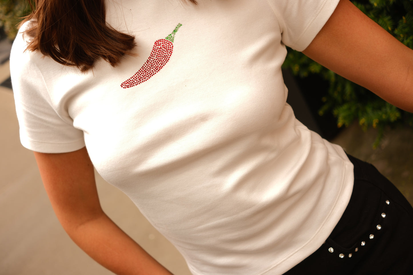 White Chilli Tee