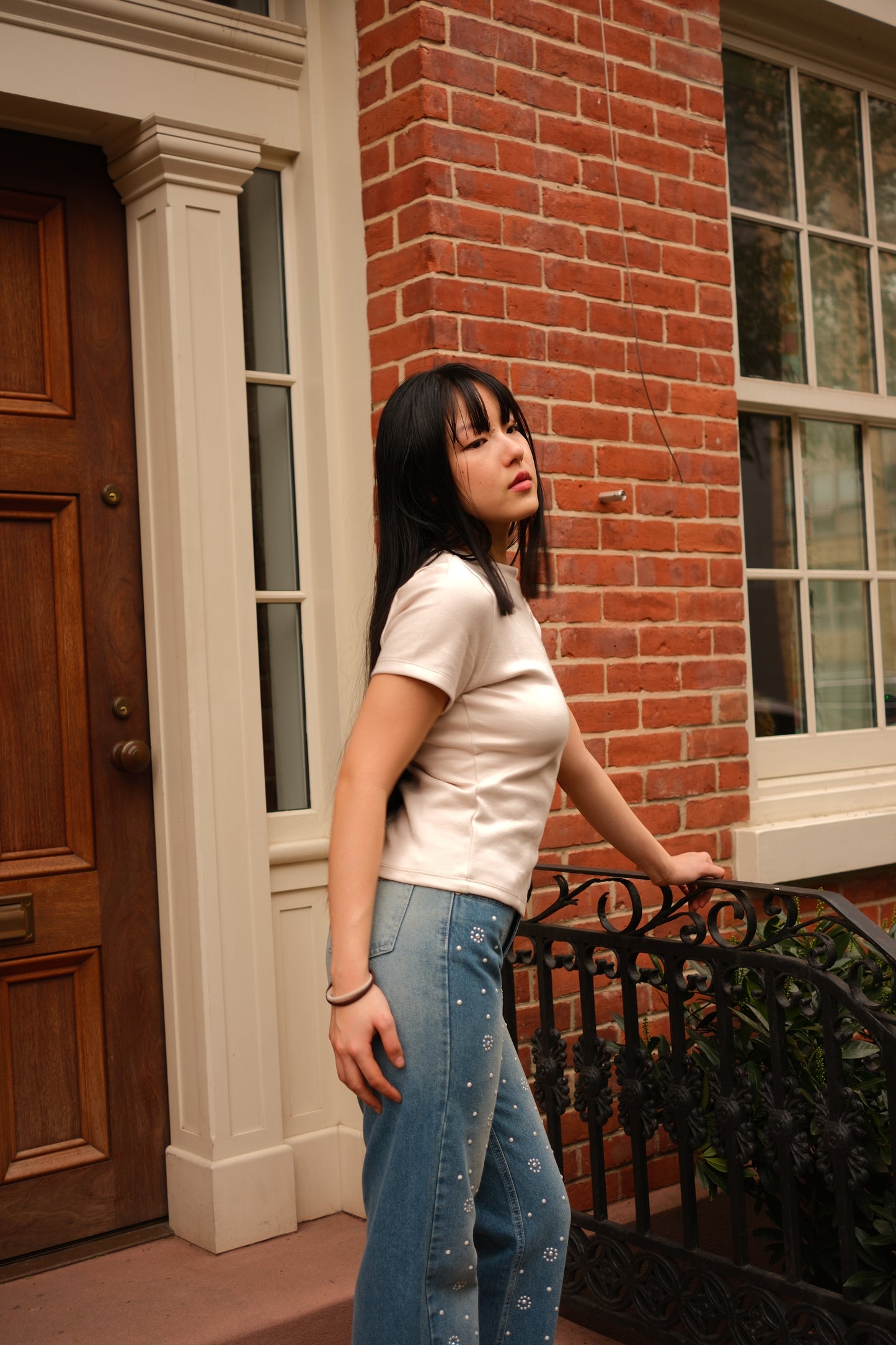 Beige Classy Tee