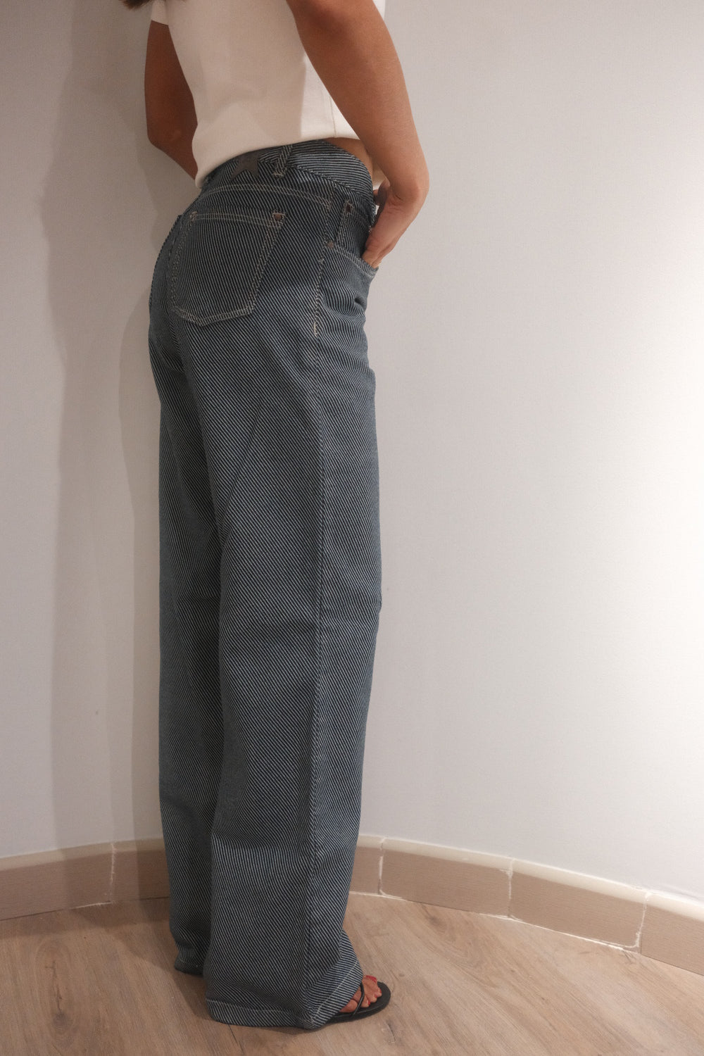 Striped Jeans