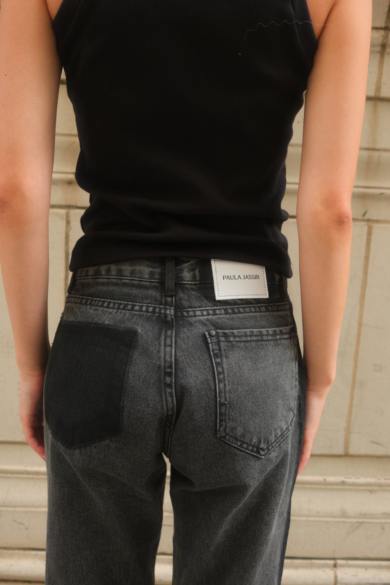 Twisted Gray Jeans (PREORDER)