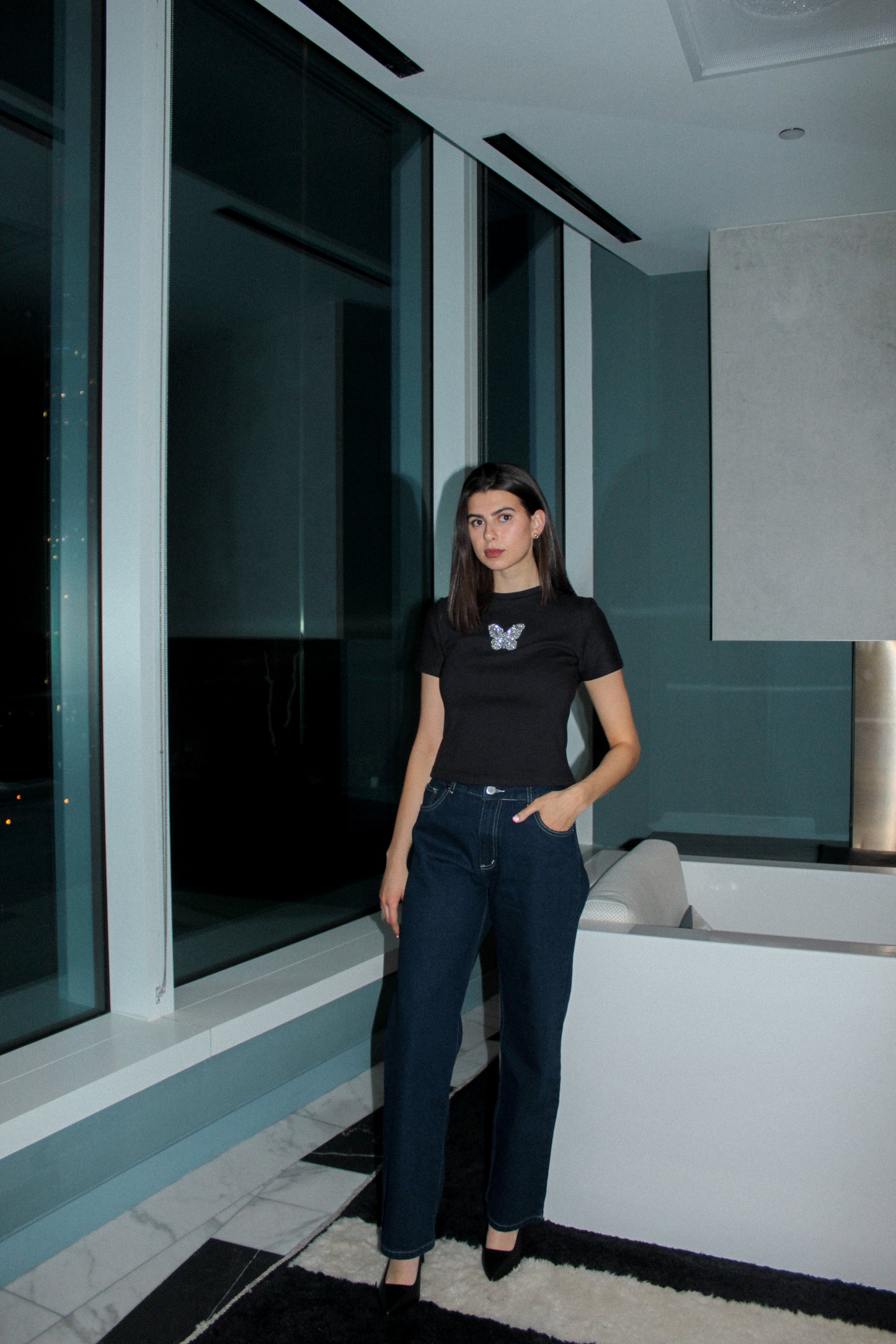 Butterfly Indigo Jeans