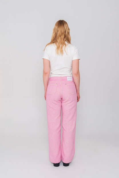 Pink Bandana Jeans