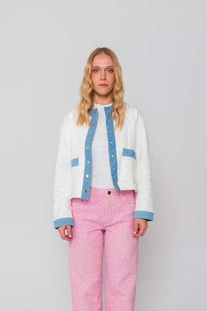 Twisted Sweater (White)