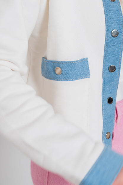 Twisted Sweater (White)