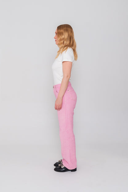 Pink Bandana Jeans