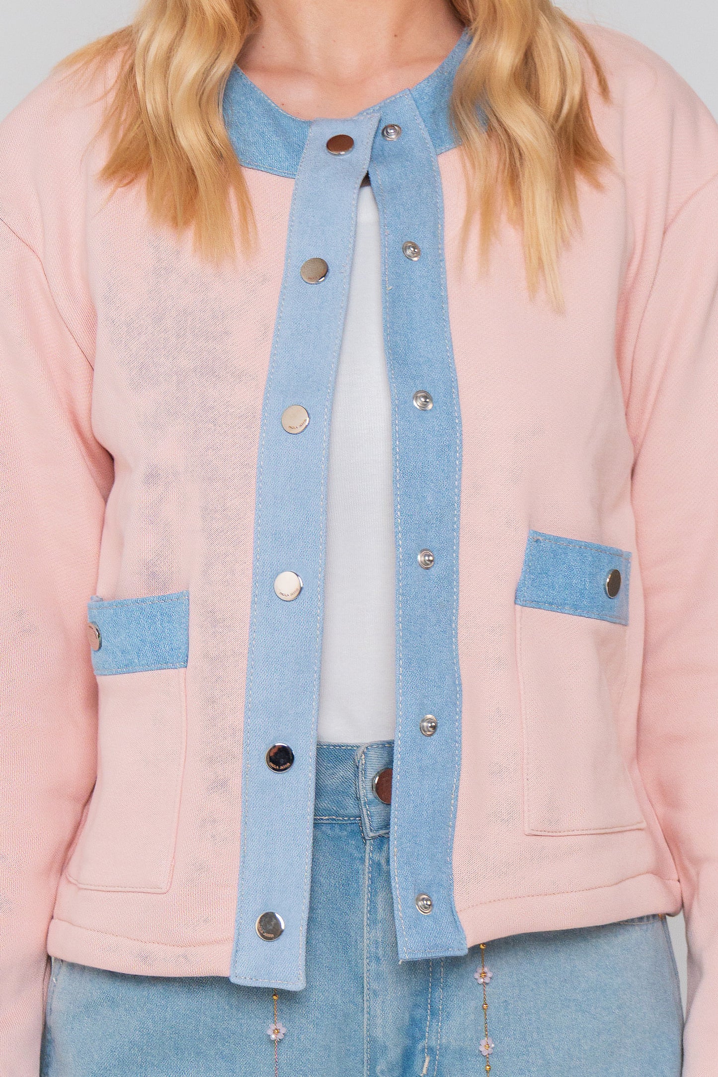 Twisted Sweater (Soft Pink)