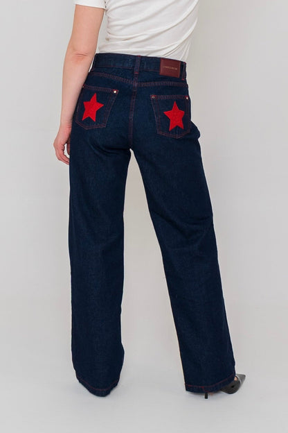 Red Double Star Jeans