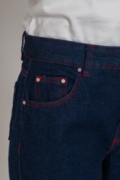 Red Double Star Jeans
