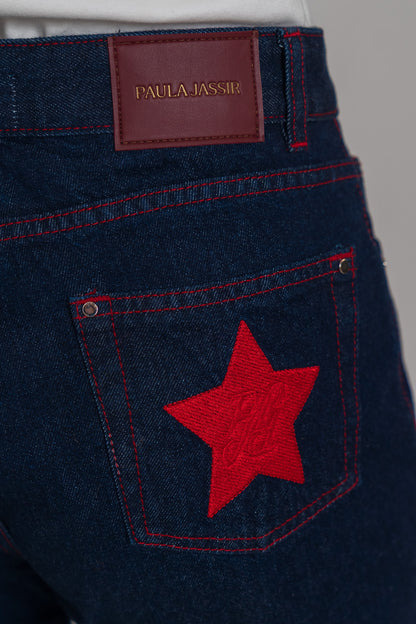 Red Double Star Jeans
