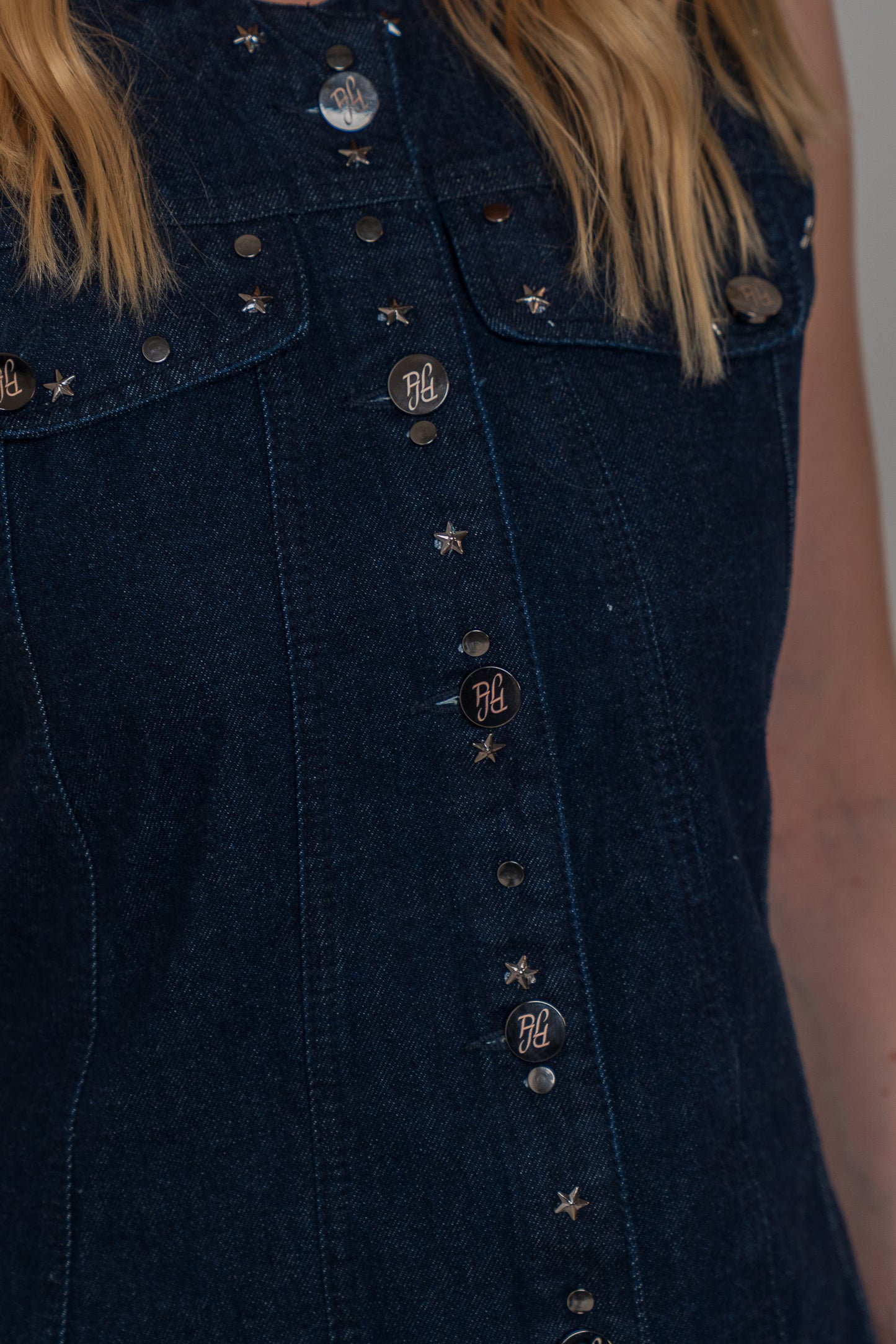 Cosmic Denim Dress