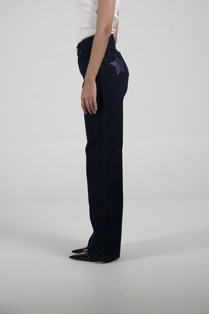 Double Star Royal Blue Jeans