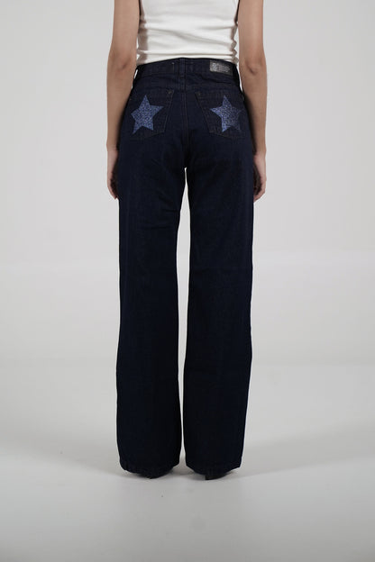 Double Star Royal Blue Jeans