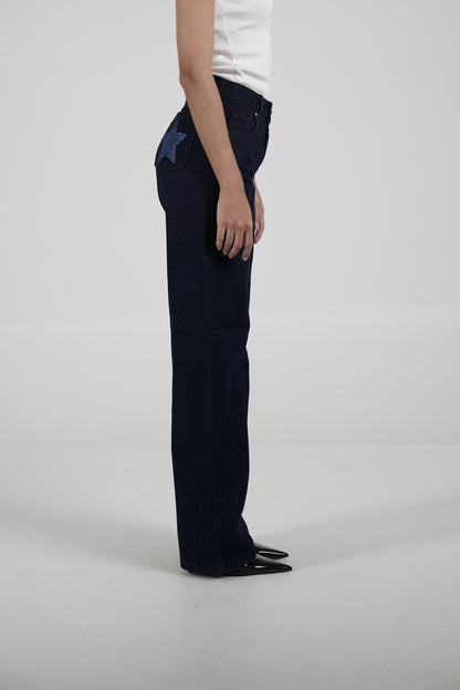 Double Star Royal Blue Jeans
