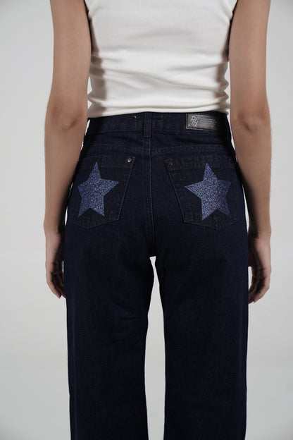 Double Star Royal Blue Jeans