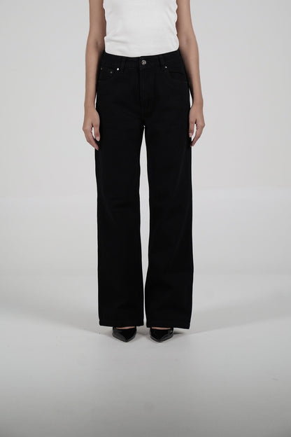 Double Star Black Jeans (Soft Blue)