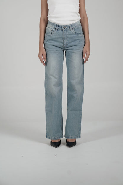 Blue Washed Jeans