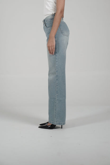 Blue Washed Jeans