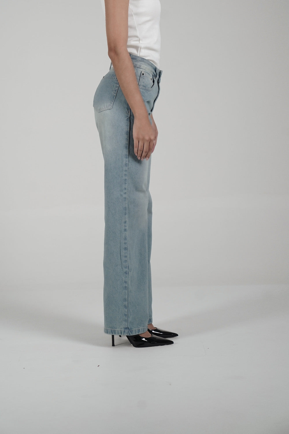 Blue Washed Jeans
