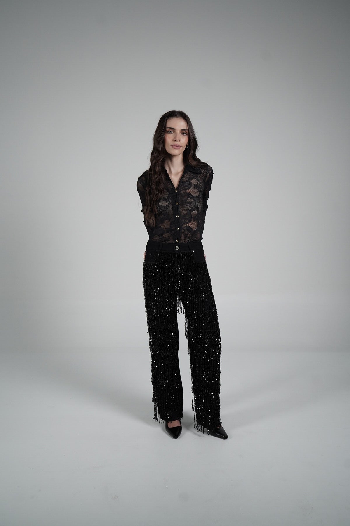 Obsidian Glimmer Jeans