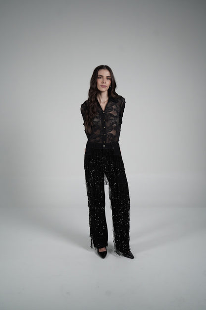 Obsidian Glimmer Jeans