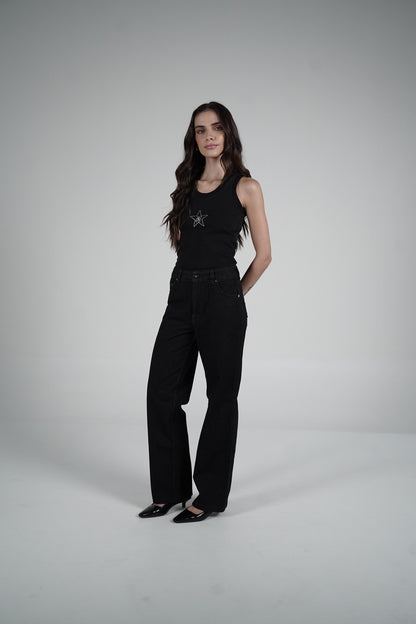 Zebra Double star Jeans (PREORDER)