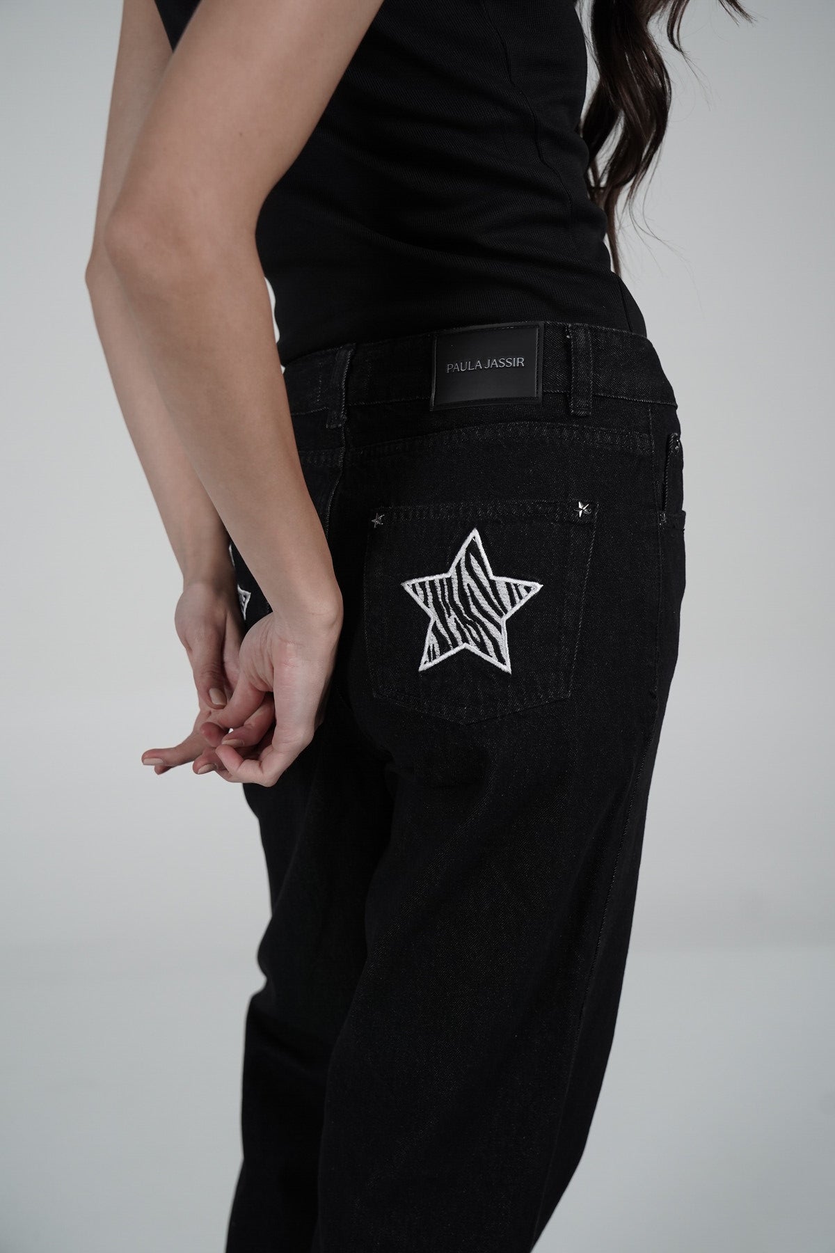 Zebra Double star Jeans (PREORDER)