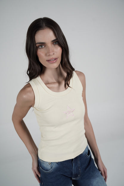 Butter Yellow Tank Top