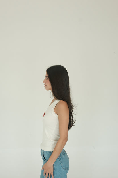Lobster Tank Top (White)
