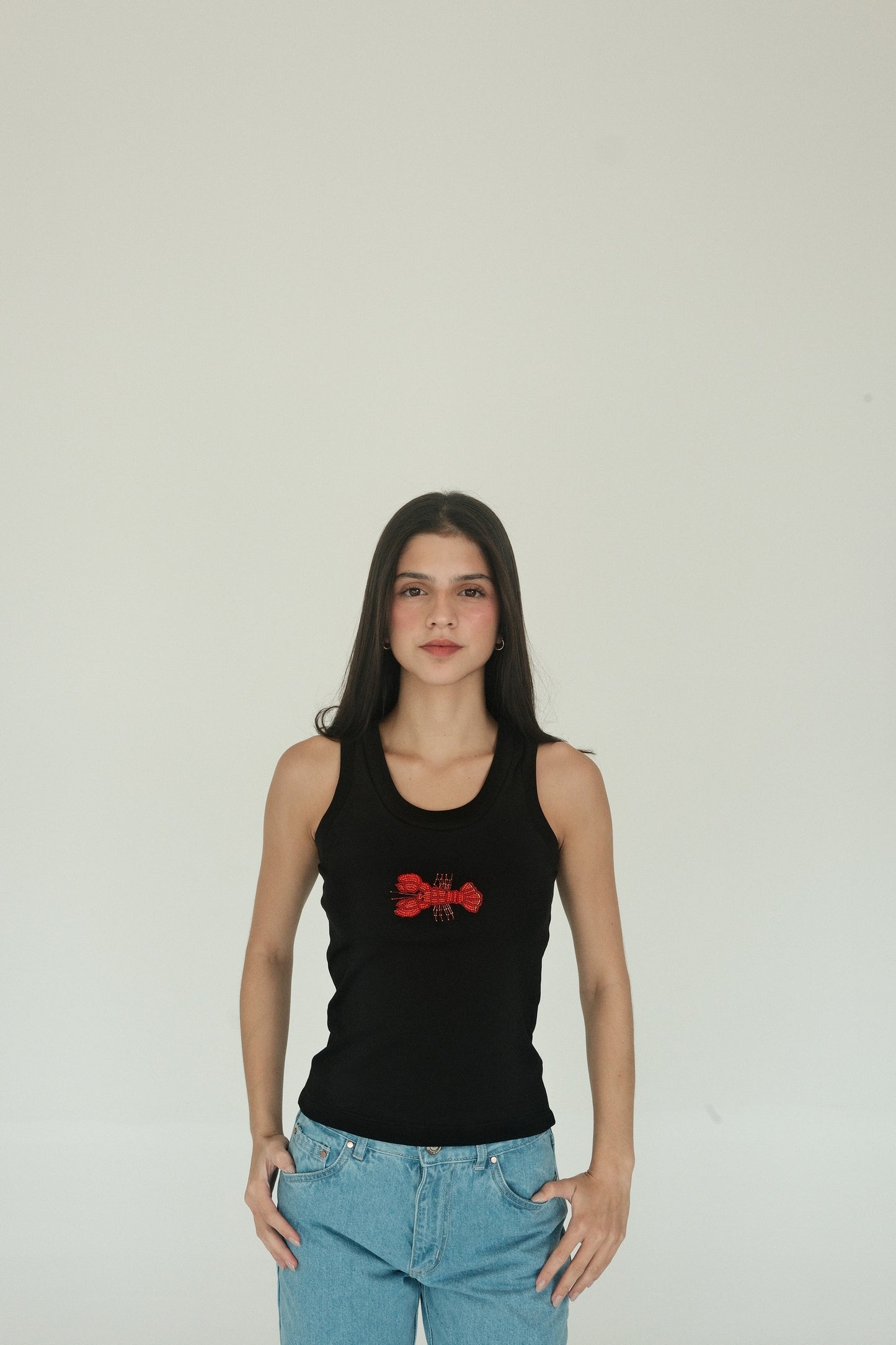 Lobster Tank Top (Black)