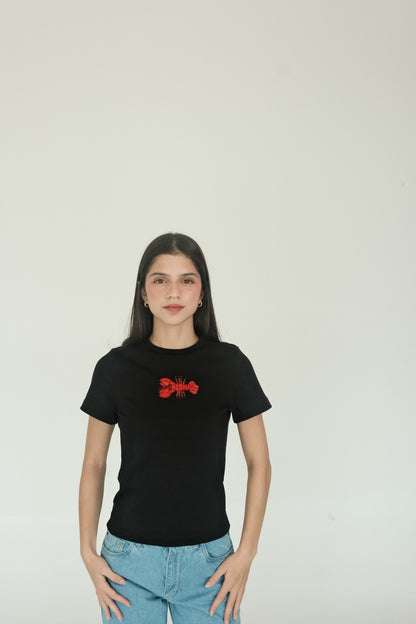 Lobster tee (Black)