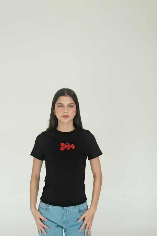 Lobster tee (Black)