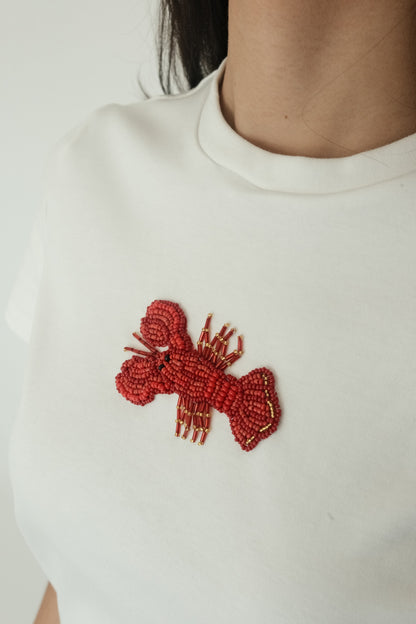 Lobster Tee (White)