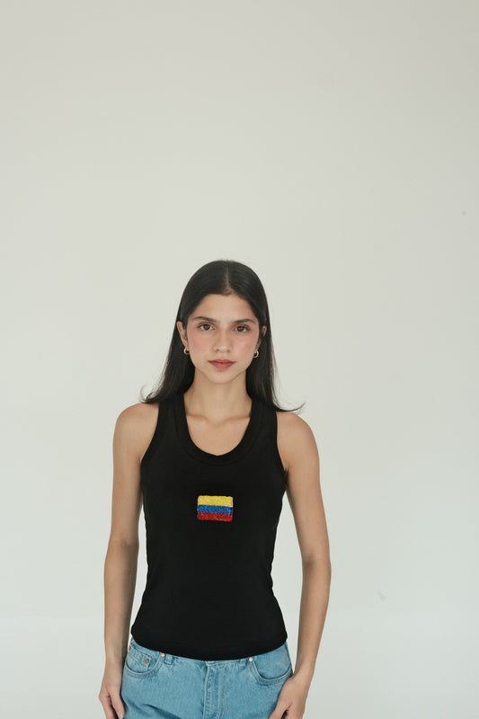 Colombia Tank Top (Black)