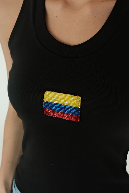 Colombia Tank Top (Black)