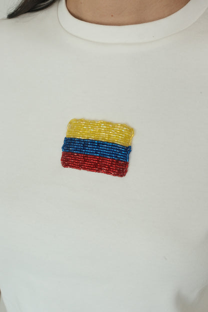 Colombia tee (White)