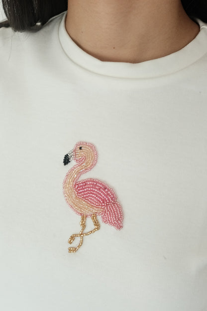 Flamenco Tee (White)