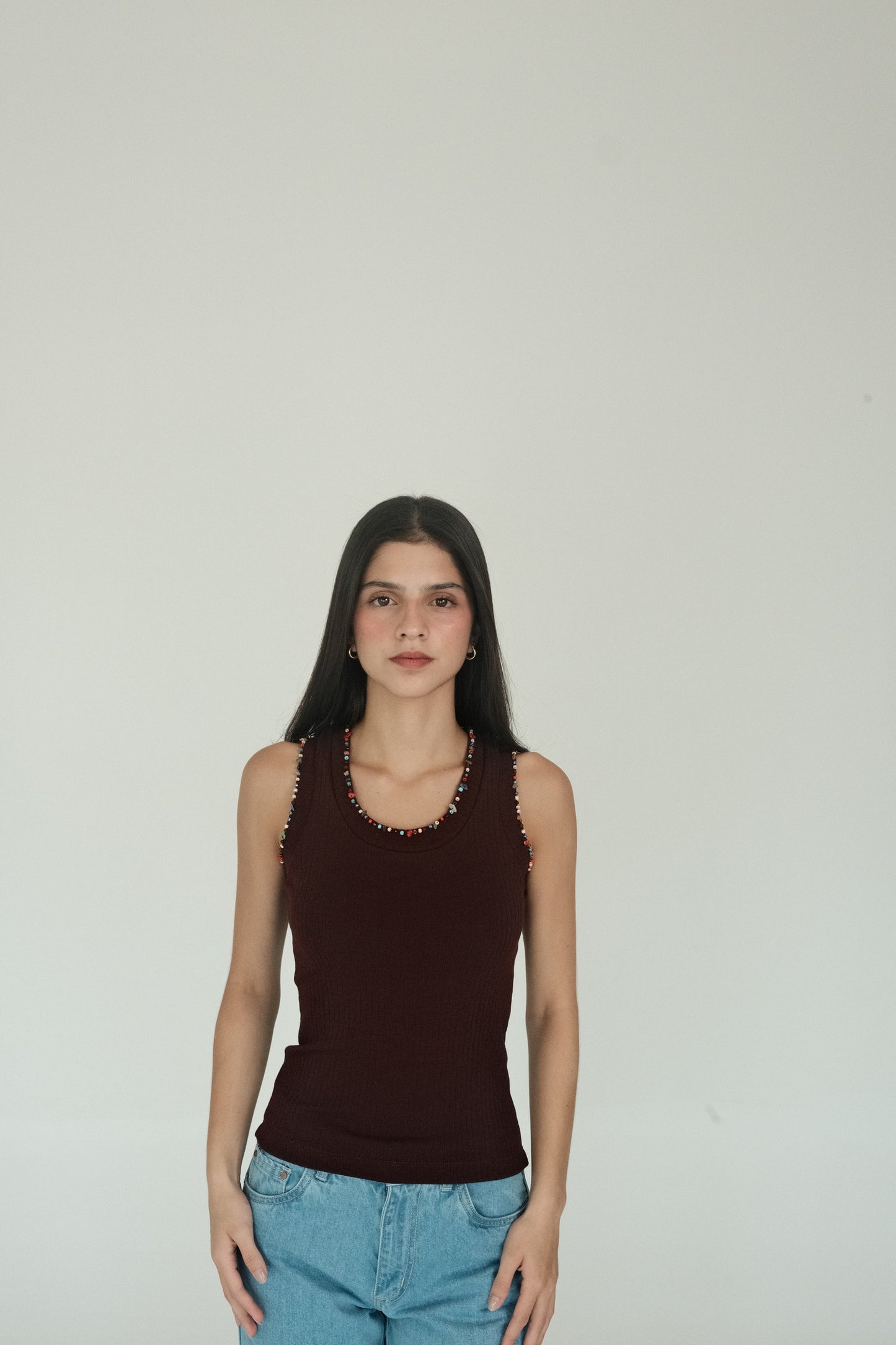 Artisan Tank Top (Wine)