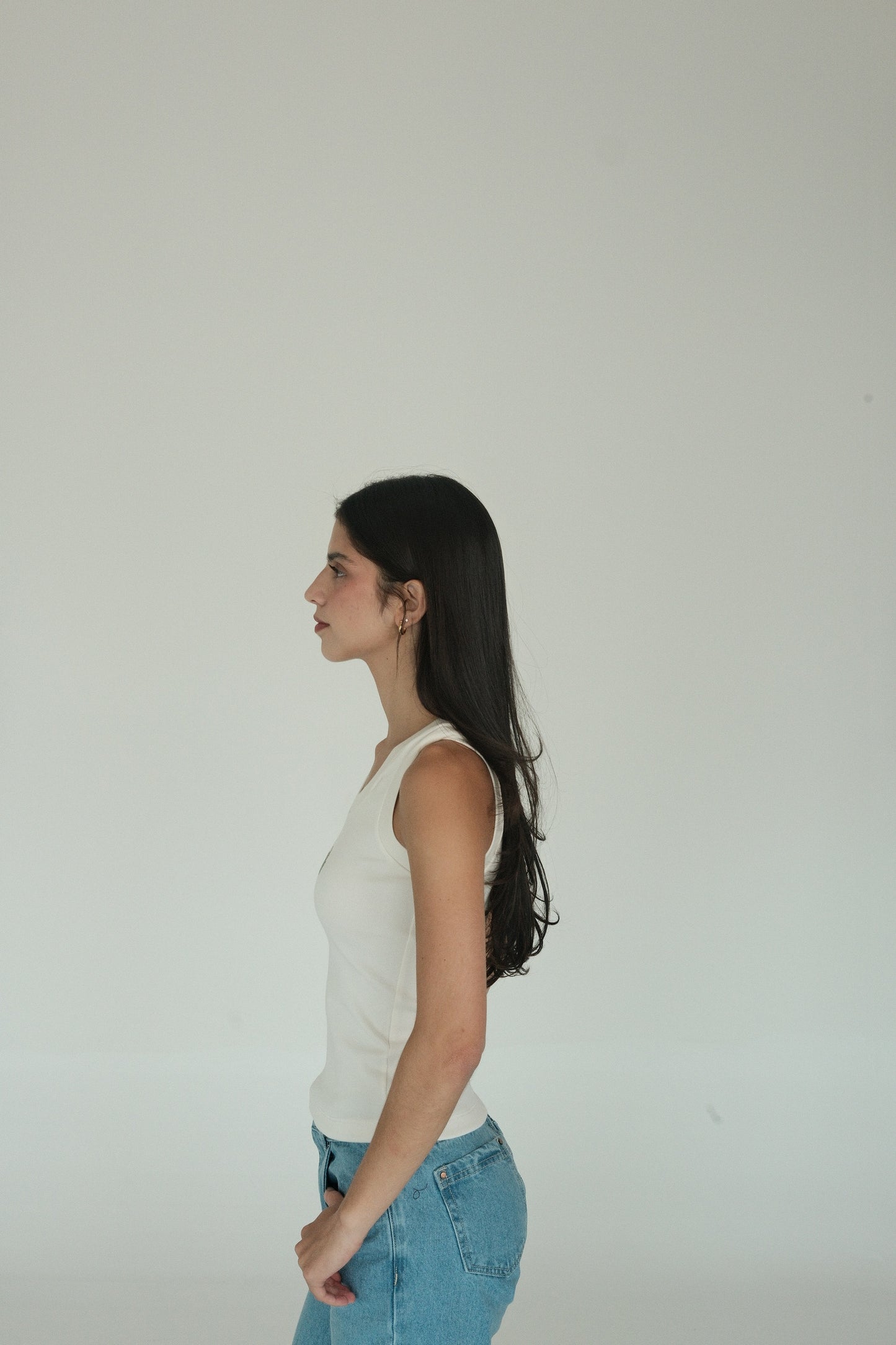 Palm Tank Top (White)