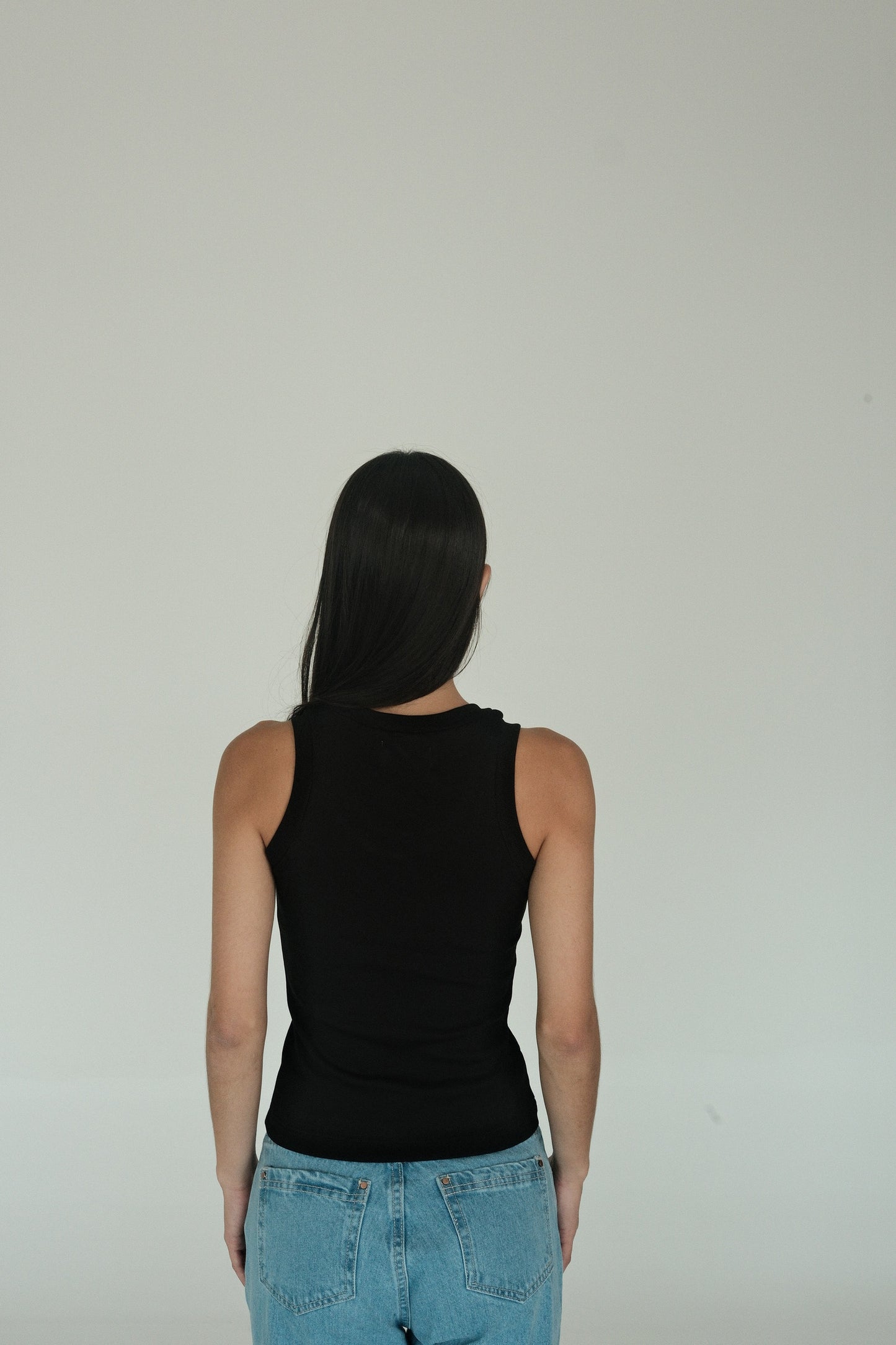 Palm Tank Top (Black)