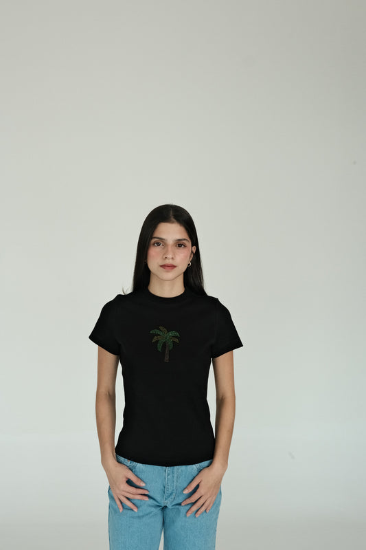 Palm Tee (Black)