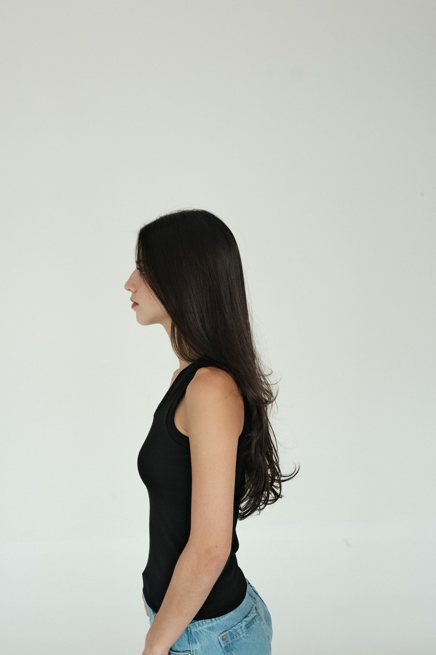 Turkish Eye Tank Top (Black)