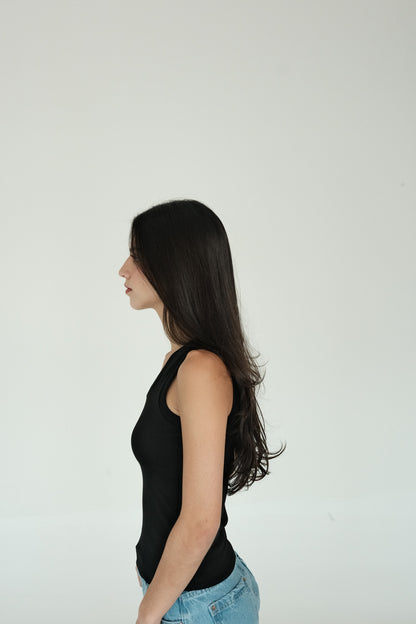 Turkish Eye Tank Top (Black)
