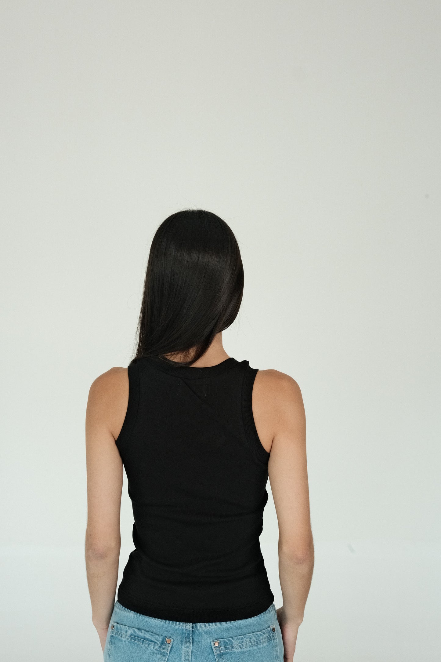 Turkish Eye Tank Top (Black)