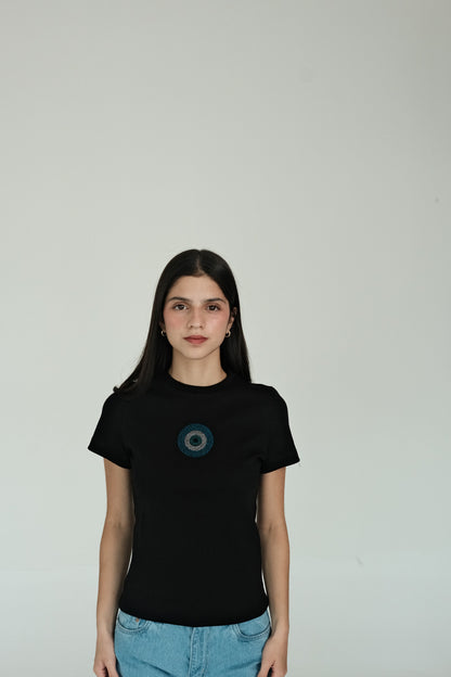 Turkish Eye Tee (Black)