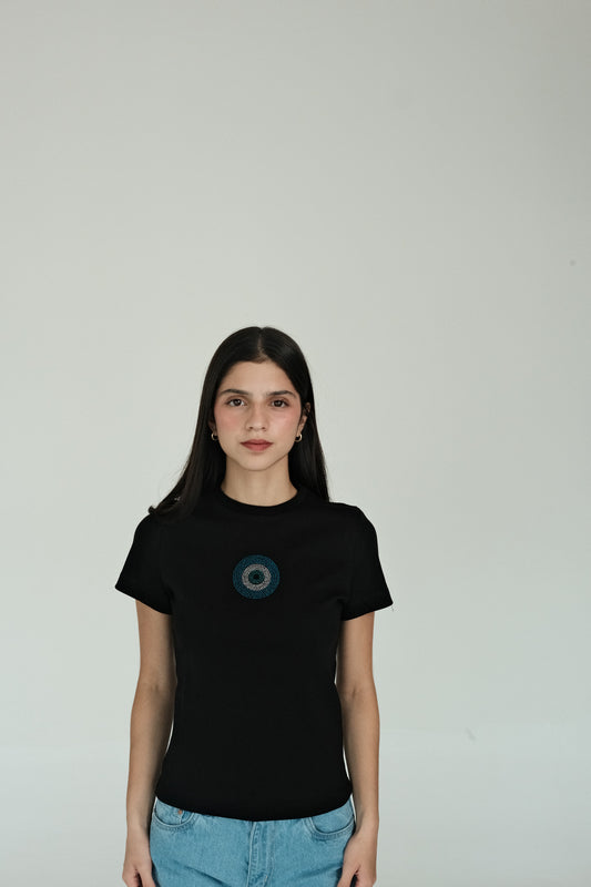Turkish Eye Tee (Black)