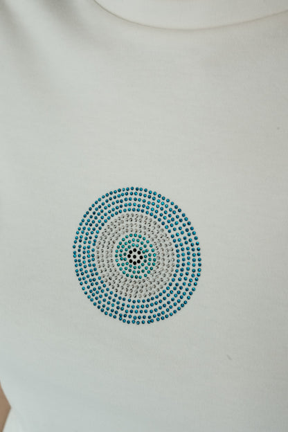 Turkish Eye Tee (White)